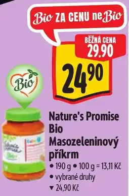 Albert Nature's Promise Bio Masozeleninový příkrm nabídka