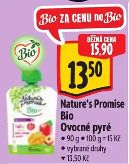 Albert Nature's Promise Bio Ovocné pyré nabídka