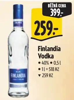 Albert Finlandia Vodka nabídka