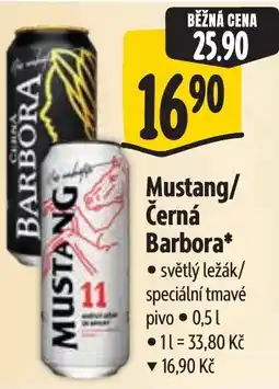 Albert Mustang/Černá Barbora nabídka