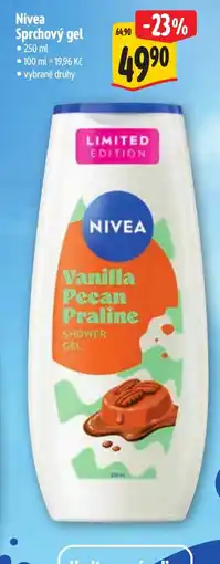 Albert Nivea sprchový gel vanilla pecan praline nabídka