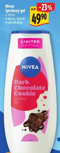 Albert Nivea sprchový gel dark chocolate cookie nabídka
