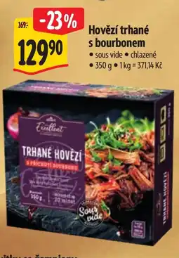 Albert Excellent trhané hovězí s pachutí bourbonem nabídka