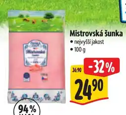 Albert Mistrovská šunka nabídka