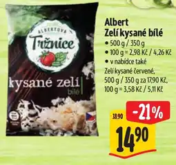 Albert Albert zelí kysané bílé nabídka