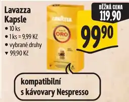 Albert Lavazza kapsle nabídka