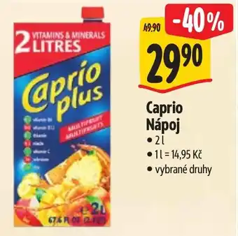 Albert Caprio Nápoj nabídka
