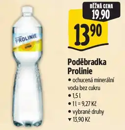 Albert Prolinie ochucená minerální voda bez cukru nabídka