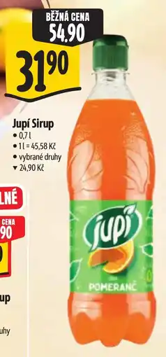 Albert Jupí Sírup nabídka