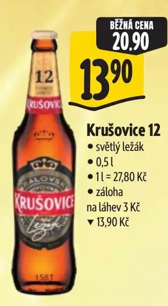 Albert Krušovice 12 nabídka