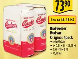 Albert Budweiser Budvar Original nabídka
