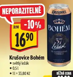 Albert Krušovice Bohém nabídka