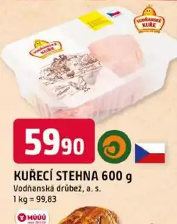 Trefa Vodňanské kuře kuřecí stehna nabídka