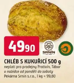 Trefa Srnín chléb s kukuřicí nabídka