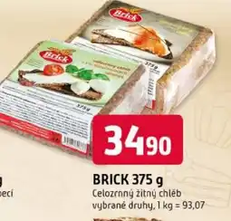 Trefa Brick celozrnný žitný chléb nabídka