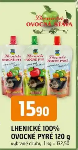 Trefa Lhenické ovocné pyré nabídka