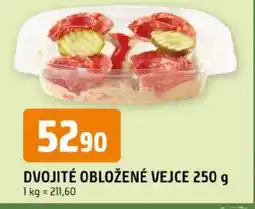 Trefa Dvojité obložené vejce nabídka