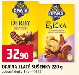 Trefa Opavia zlaté sušenky nabídka