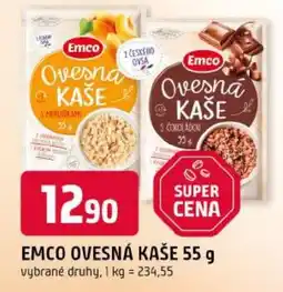 Trefa Emco ovesná kaše nabídka