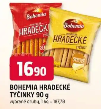 Bohemia hradecke tyčinky sýrové