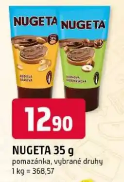 Trefa Nugeta pomazánka, vybrané druhy nabídka