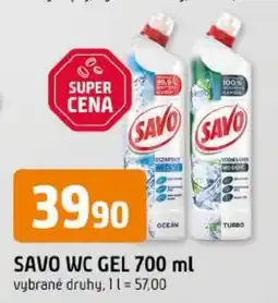 Trefa Savo wc gel nabídka