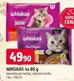 Trefa Whiskas kapsičky pro kočky nabídka