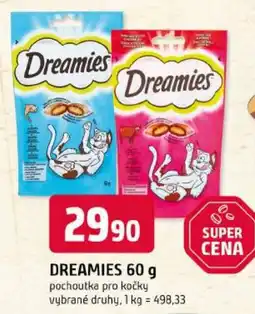 Trefa Dreamies pochoutka pro kočky nabídka