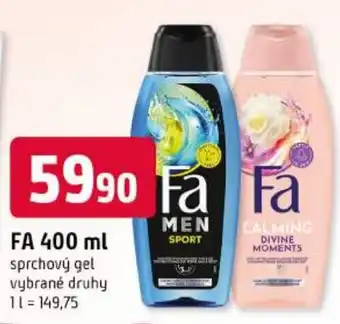 Trefa Fa sprchový gel nabídka