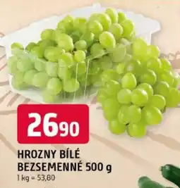 Trefa Hrozny bílé bezsemenné nabídka