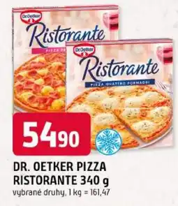 Trefa Dr. Oetker pizza ristorante nabídka