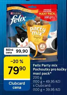 Tesco Felix party mix nabídka