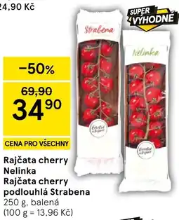 Tesco Nelinka Rajčata cherry nabídka