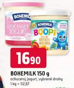 Trefa Bohemilk ochucený jogurt vybrané druhy nabídka