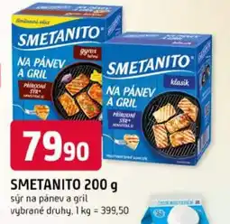 Trefa Smetanito sýr na pánev a gril nabídka
