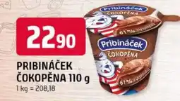Trefa Pribináček čokopěna nabídka