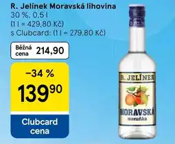 Tesco R. Jelínek moravská lihovina nabídka