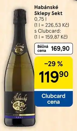 Tesco Habánské Sklepy Sekt nabídka