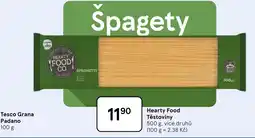 Tesco Hearty Food Špagety nabídka
