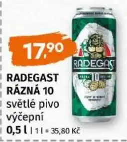 Trefa Radegast rázná 10 nabídka