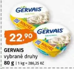 Trefa Gervais vybrané druhy nabídka