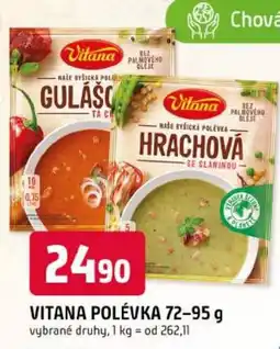 Trefa Vitana polévka nabídka