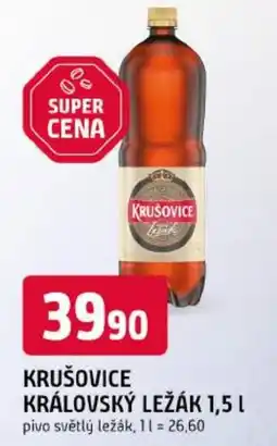Trefa Krušovice královský ležák nabídka