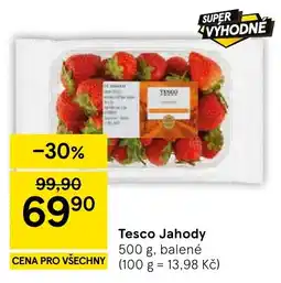Tesco Tesco jahody nabídka