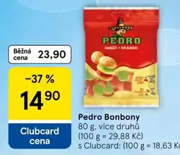 Tesco Pedro Bonbony nabídka
