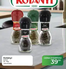 Tamda Foods Kotányi koření nabídka