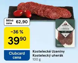 Tesco Kostelecké Uzeniny Kostelecký uherák nabídka