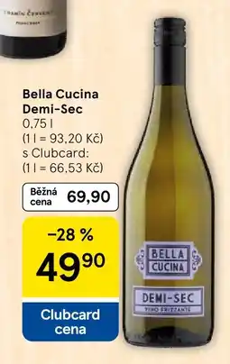 Tesco Bella Cucina Demi-Sec nabídka