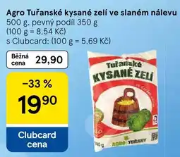 Tesco Tuřanské kysané zelí nabídka