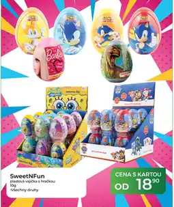 Tamda Foods SweetNFun plastová vajíčka s hračkou nabídka